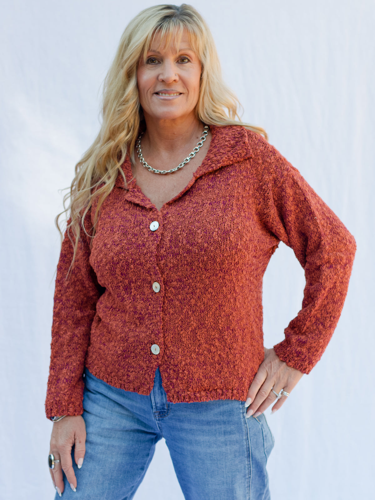 F 22 River Cardigan