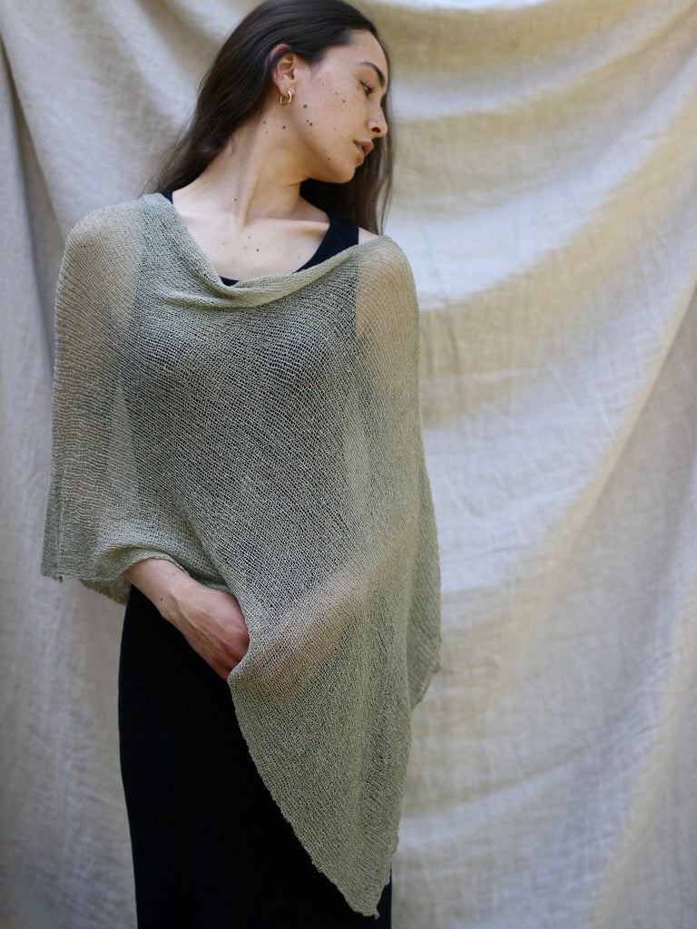 Double Knit Poncho / Scarf