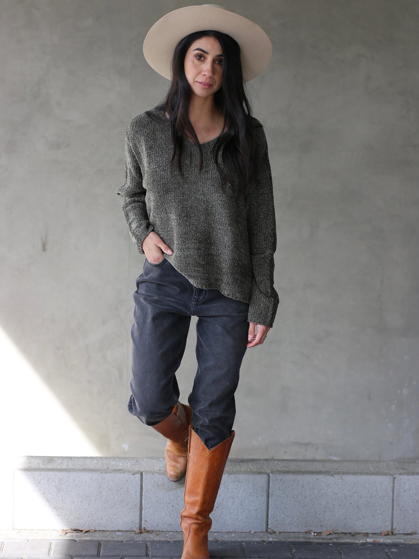 Chenille Pullover
