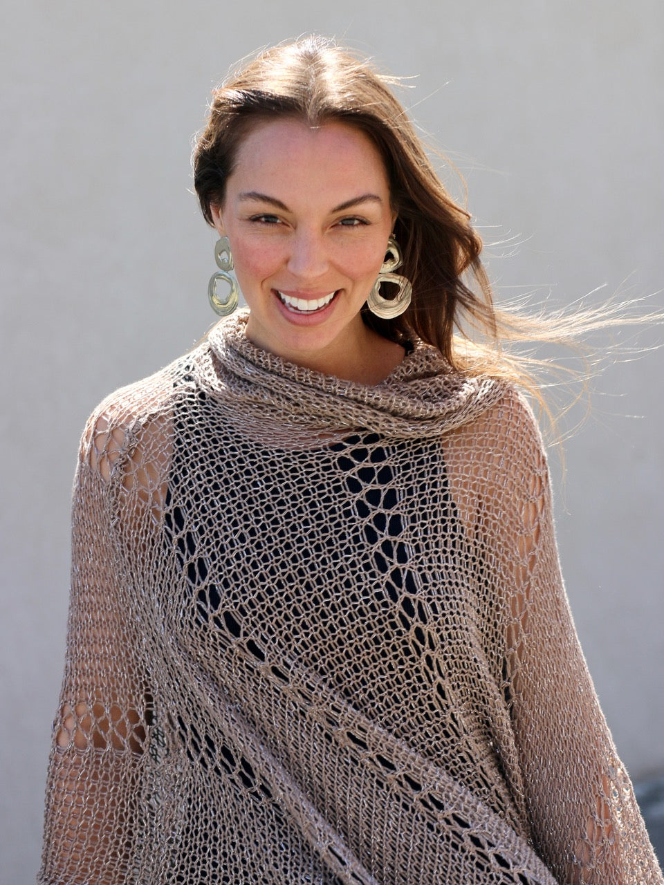 Cowl Neck Poncho