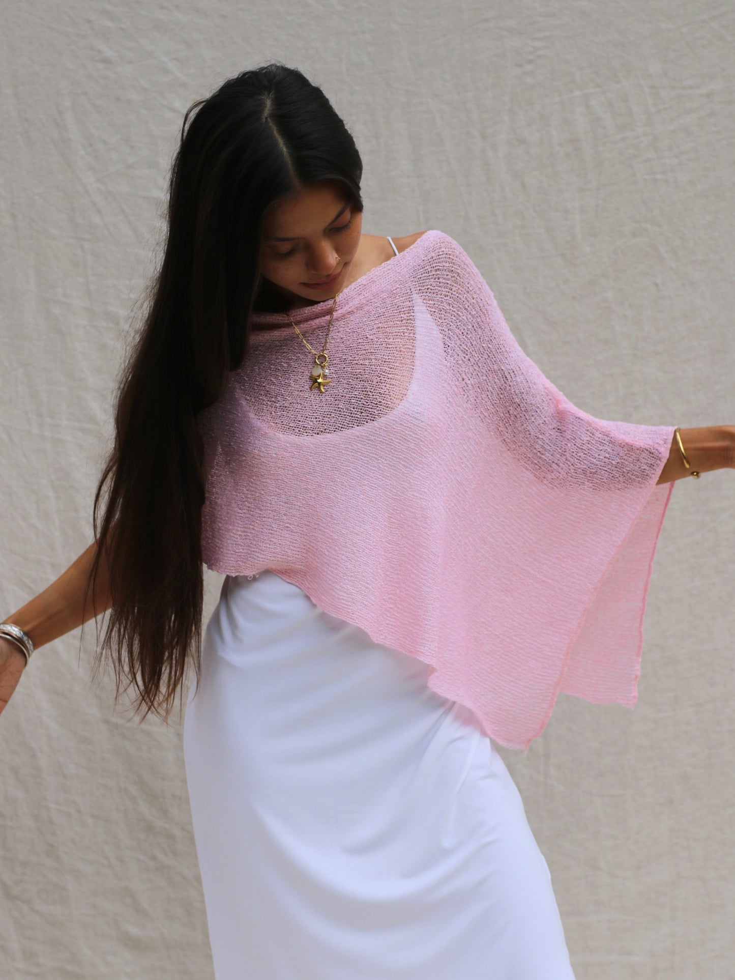 Double Knit Poncho / Scarf