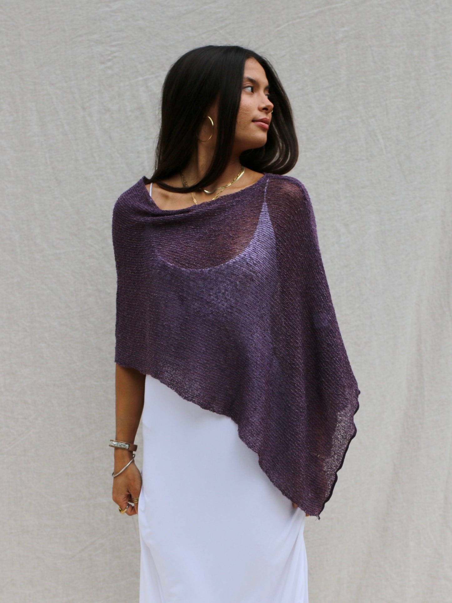 Double Knit Poncho / Scarf