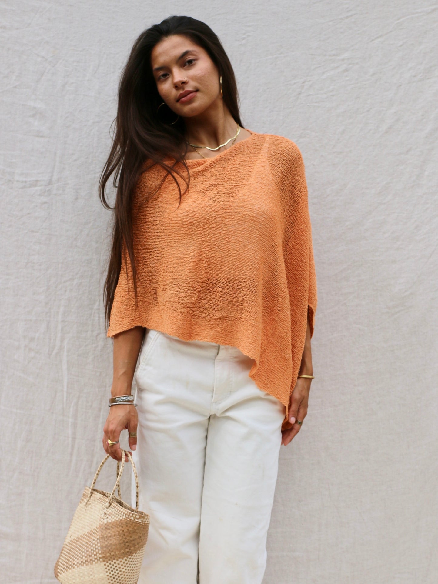 Double Knit Poncho / Scarf