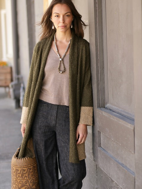 Boucle’ Long Sweater