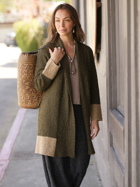 Boucle’ Long Sweater