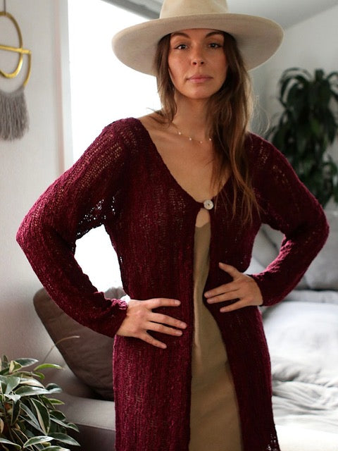 Kaianna Long Cardi