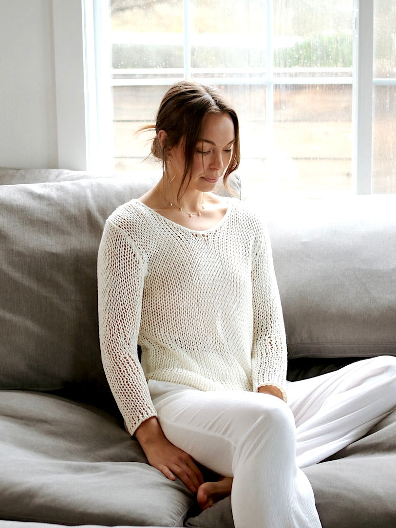 Chunky Cotton Pullover