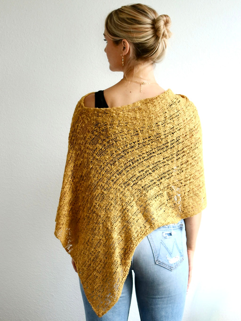 Textured Poncho / Shawl