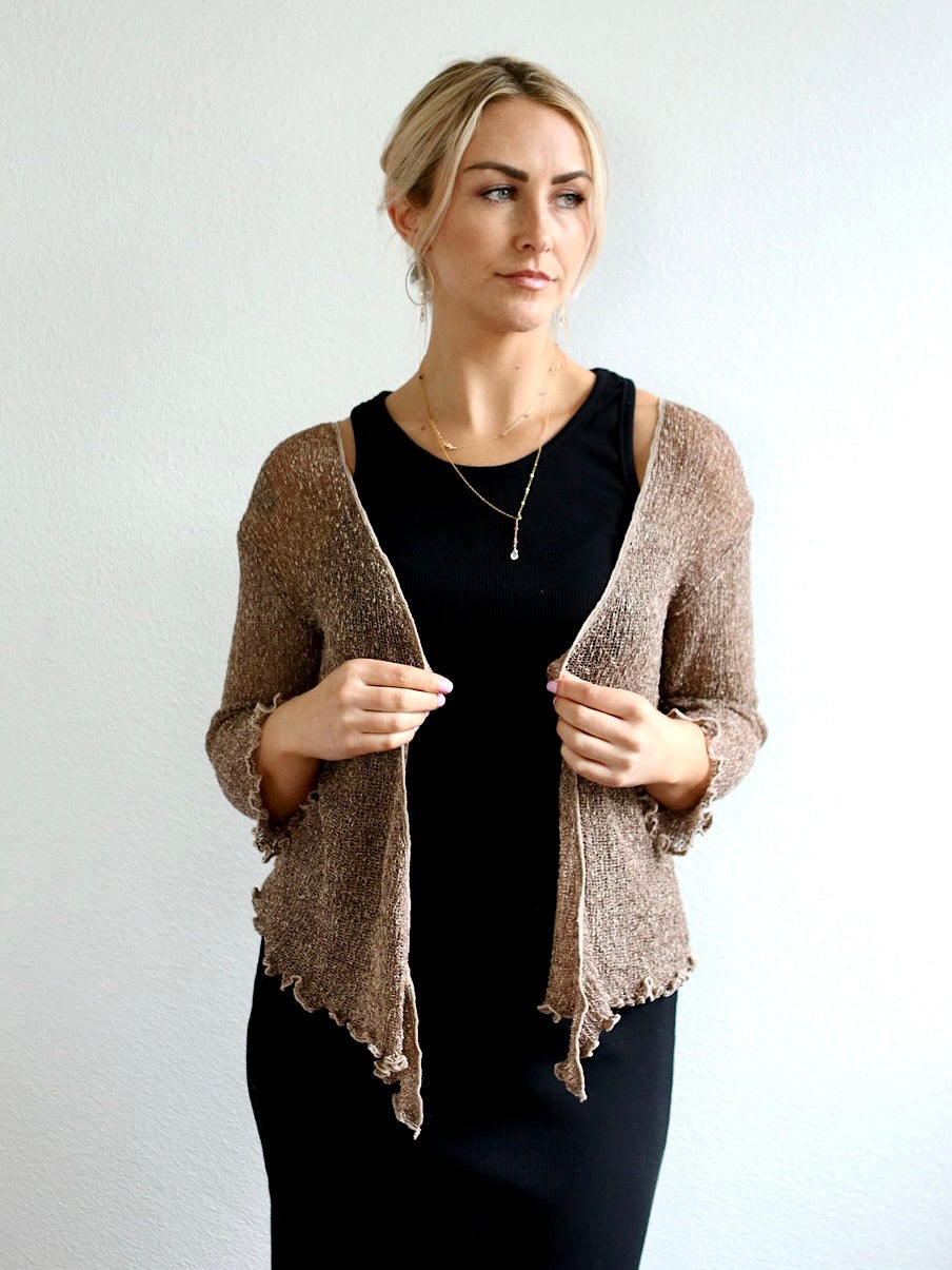 Double Knit Shrug