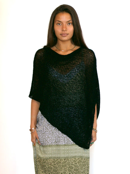S 22 Double Knit Poncho / Scarf