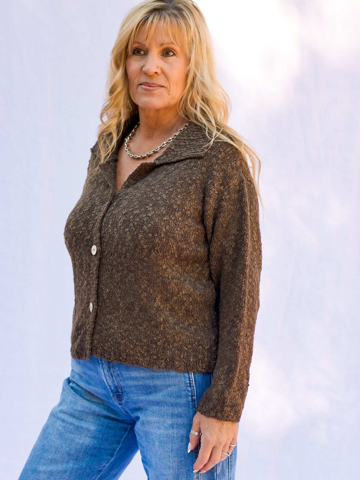 F 22 River Cardigan