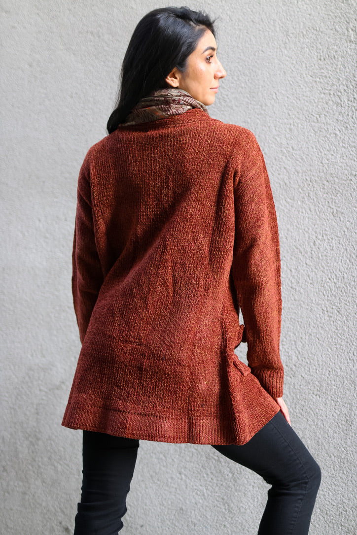 Chenille Cardigan