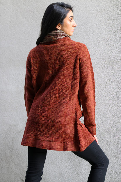 Chenille Cardigan