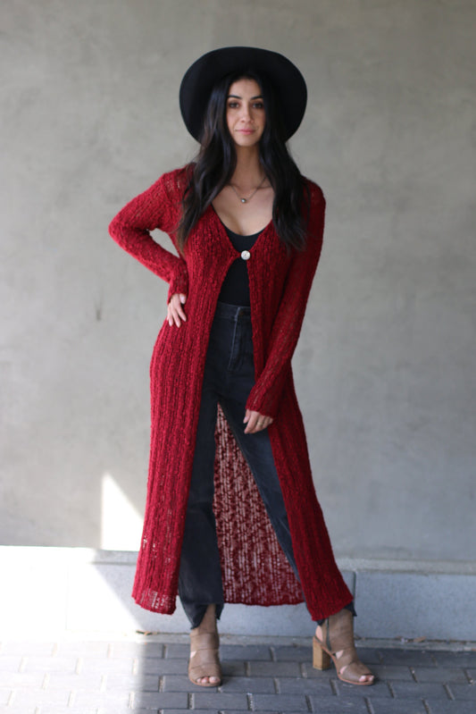 Kaianna Long Cardi