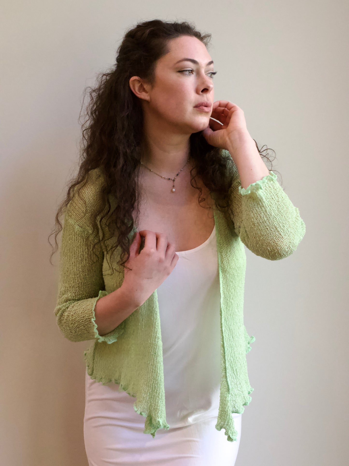 S 21 Double Knit Shrug
