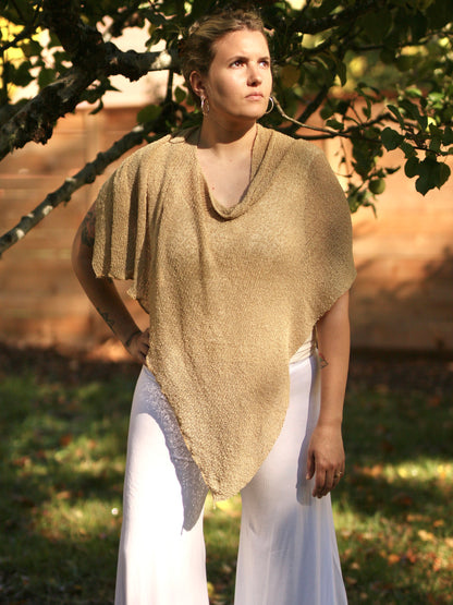 S 22 Double Knit Poncho / Scarf