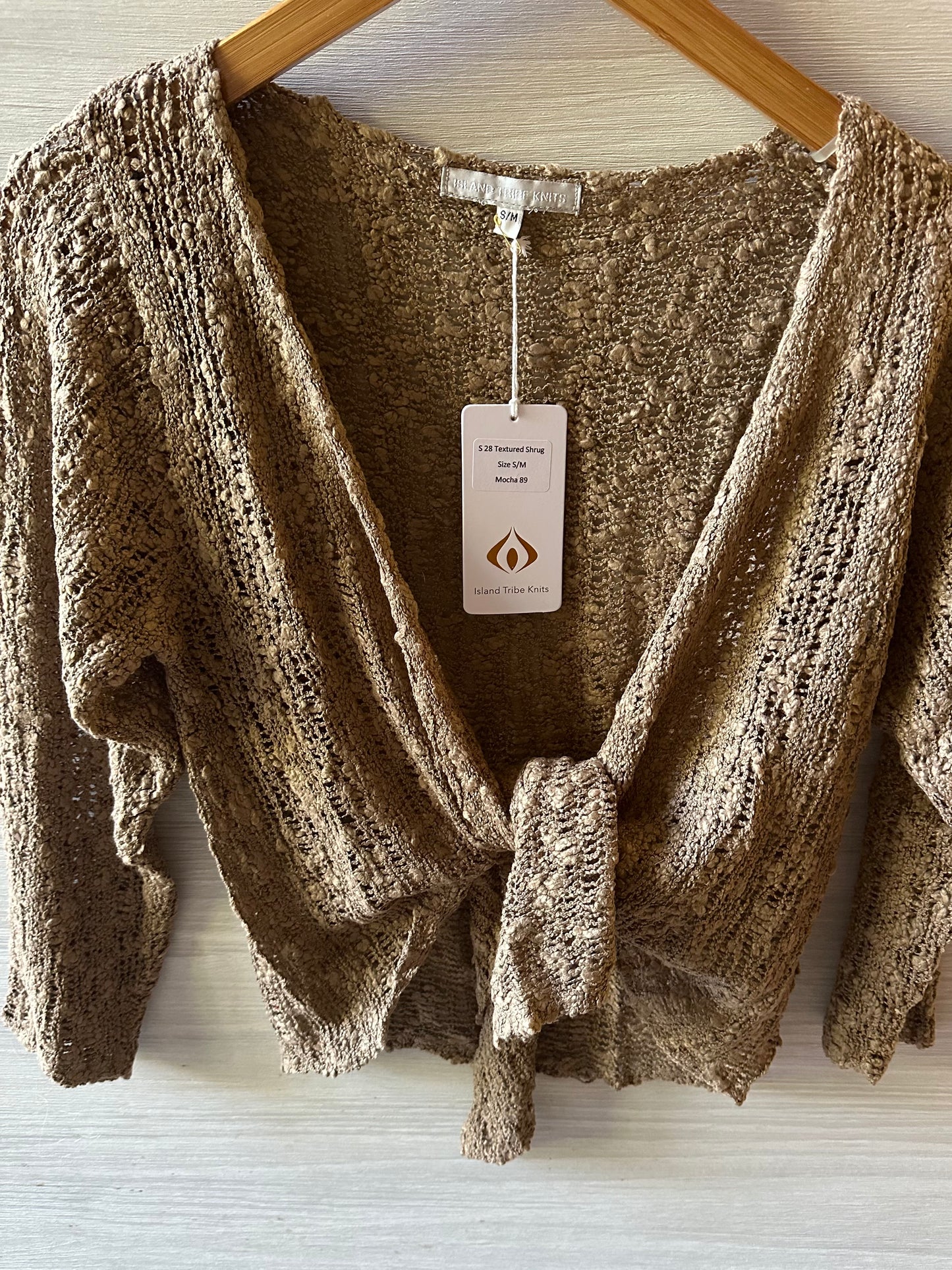 S 28 Textured Shrug