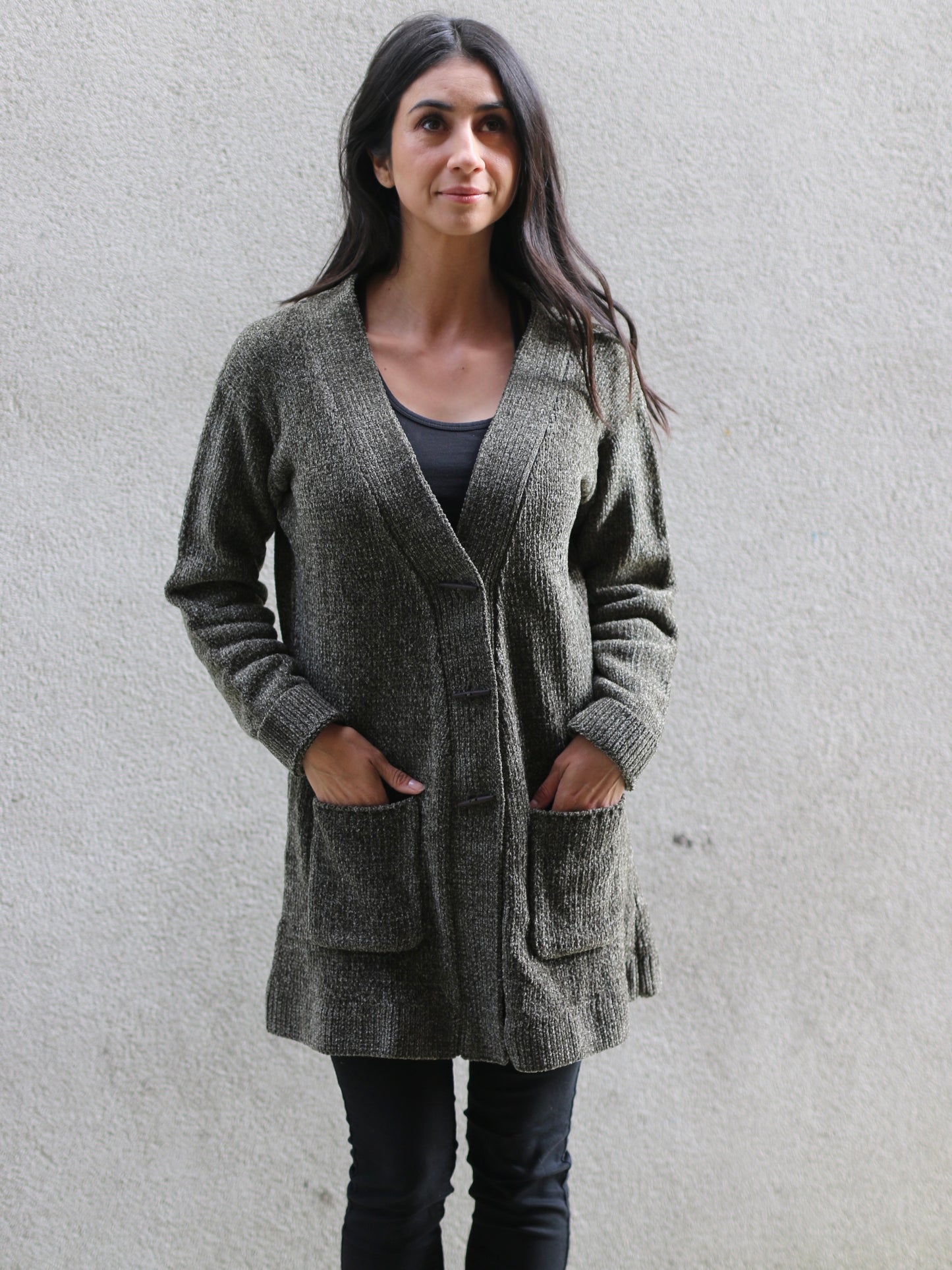 Chenille Cardigan