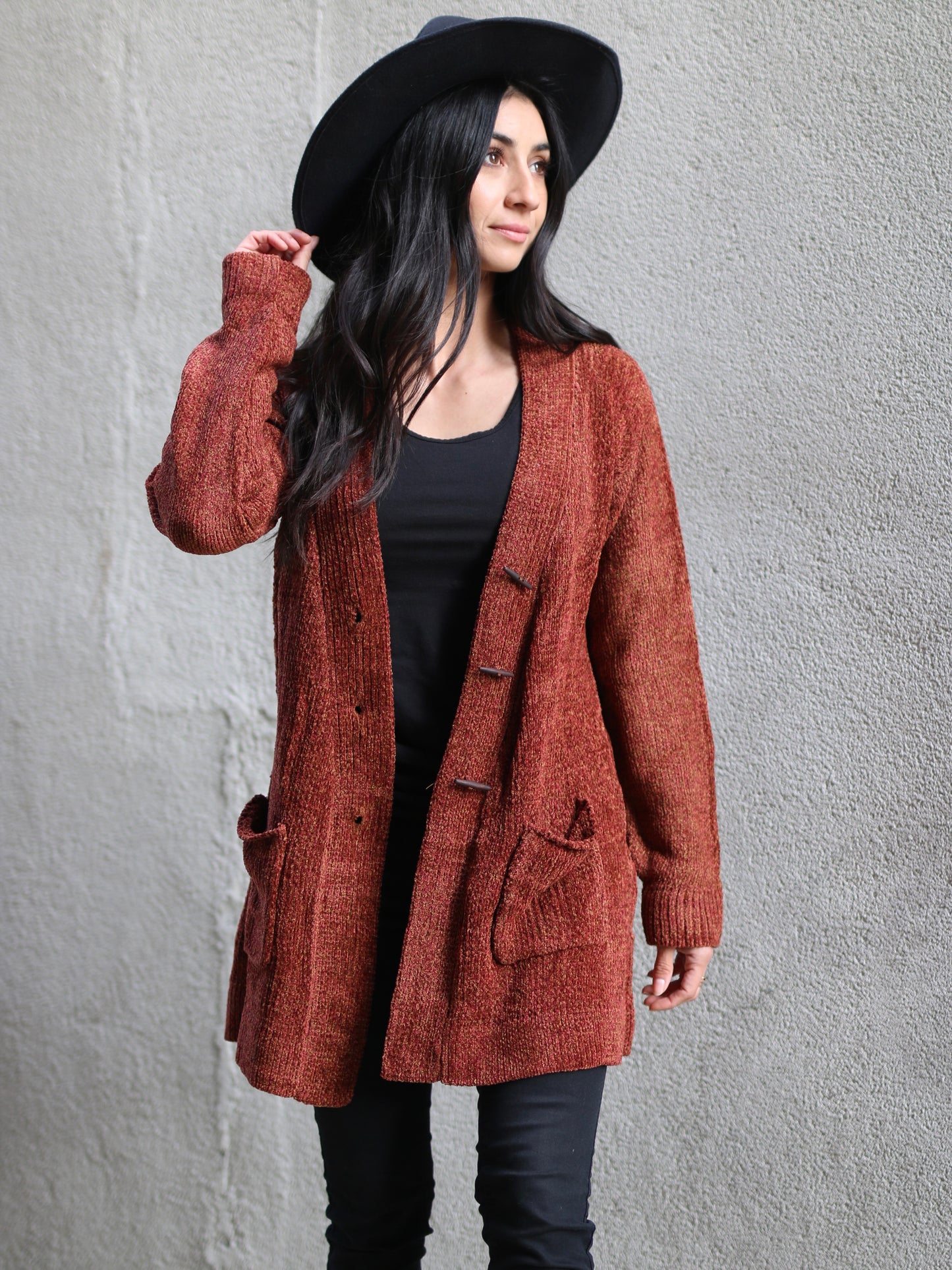 Chenille Cardigan