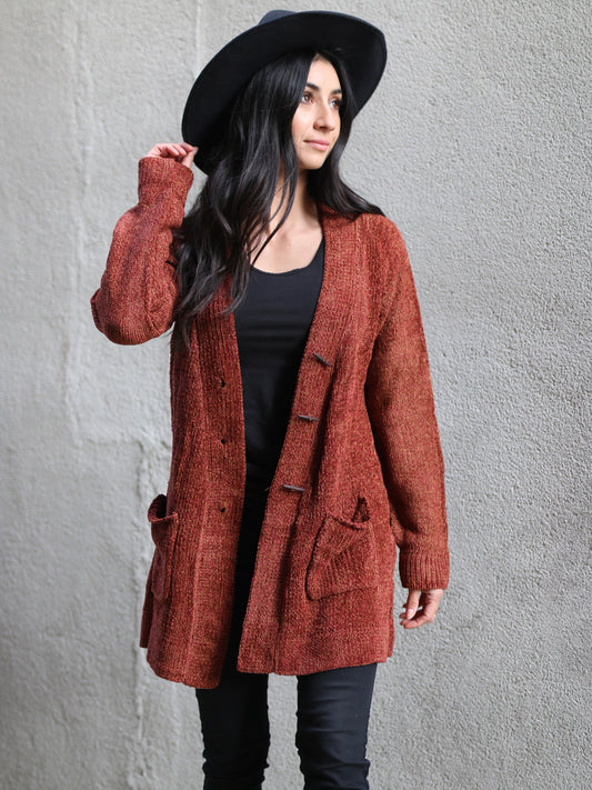 Chenille Cardigan