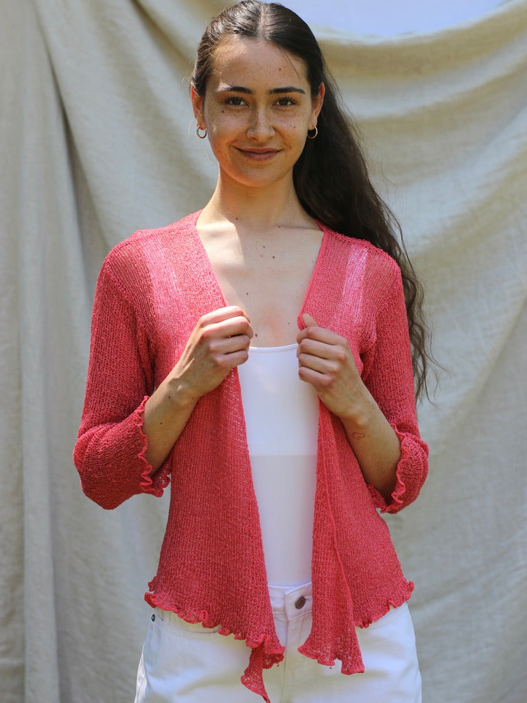 S 21 Double Knit Shrug – Island Tribe Knits