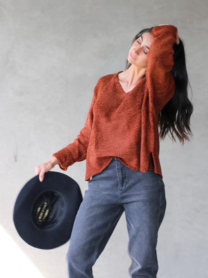 Chenille Pullover
