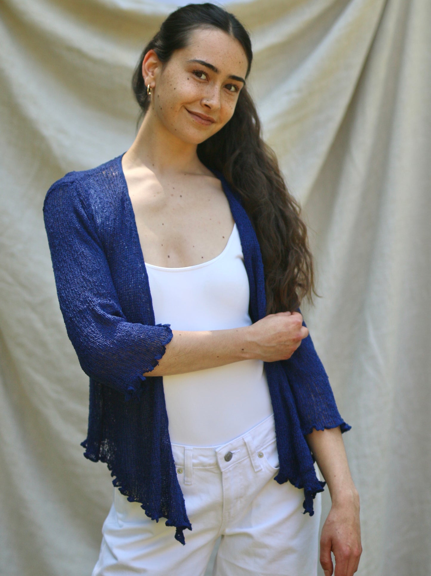 S 21 Double Knit Shrug