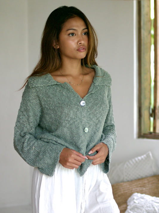 F 22 River Cardigan