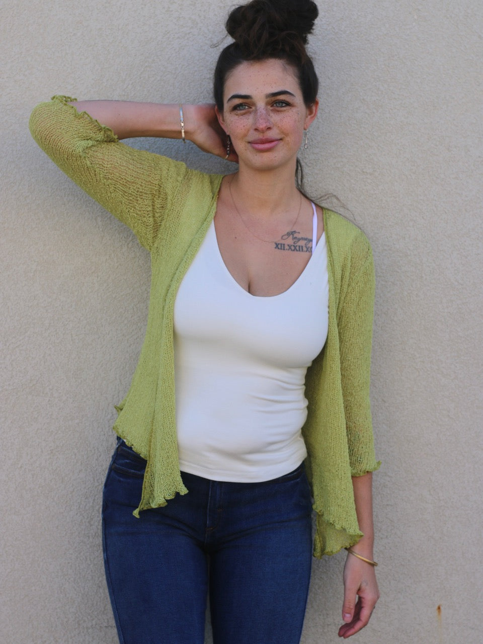 Double Knit Shrug