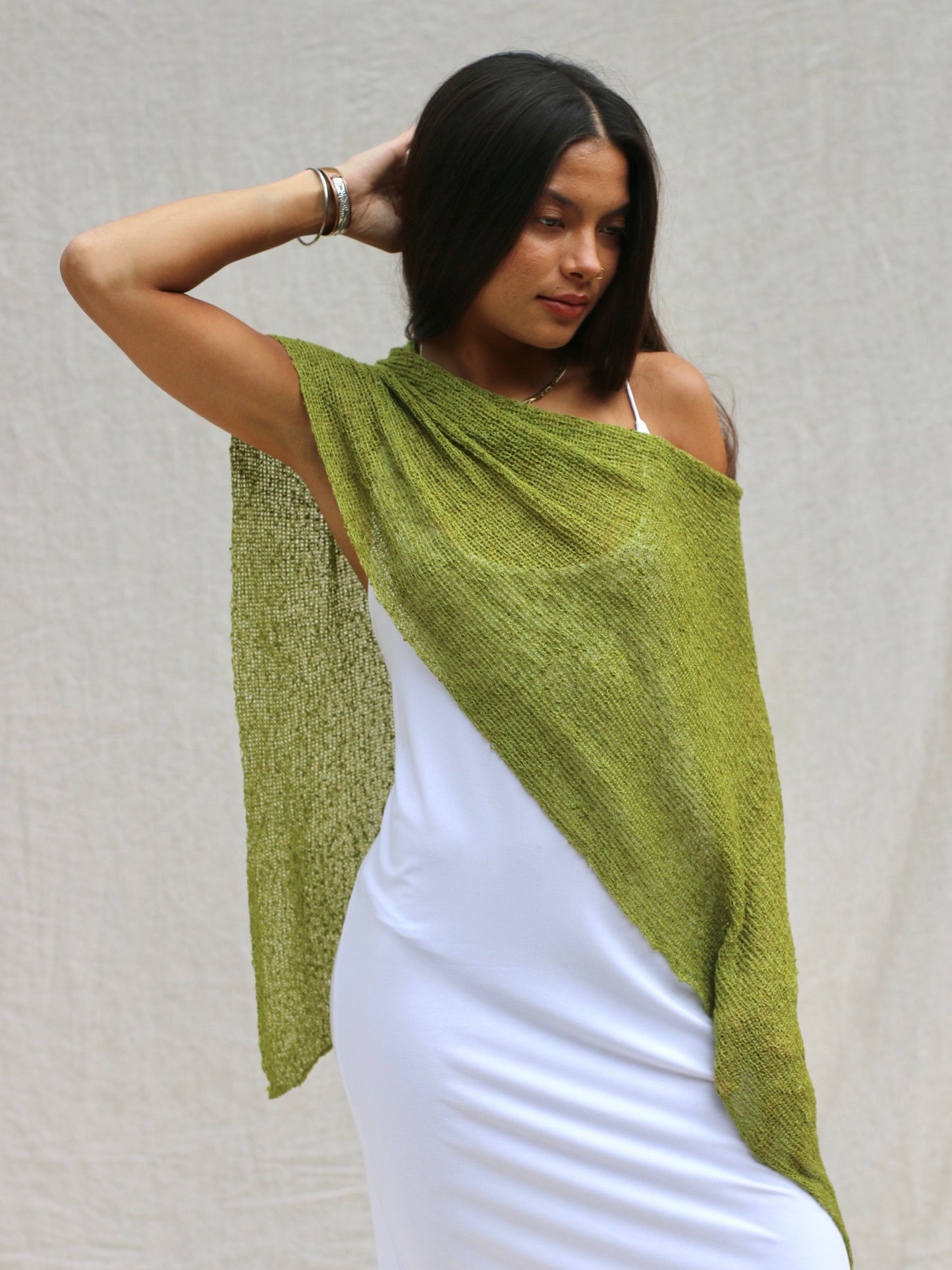 Double Knit Poncho / Scarf