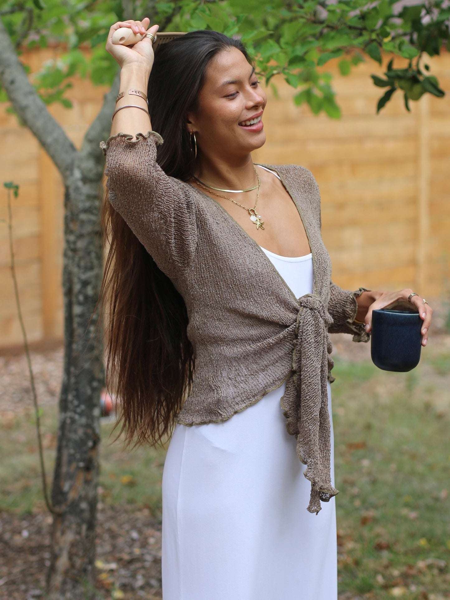 Double Knit Shrug