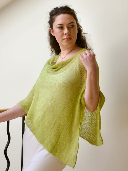 S 22 Double Knit Poncho / Scarf