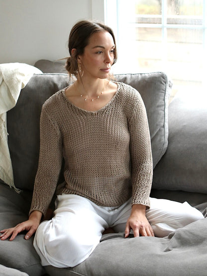Chunky Cotton Pullover