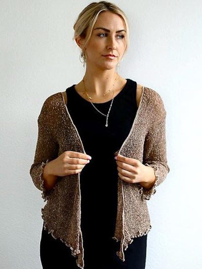 S 21 Double Knit Shrug